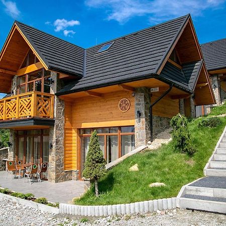 فيلا Tatrzanskie Echo Domki Regionalne Z Dwoma Lazienkami, Placem Zabaw I Przepieknym Widokiem Na Tatry زاكوباني المظهر الخارجي الصورة